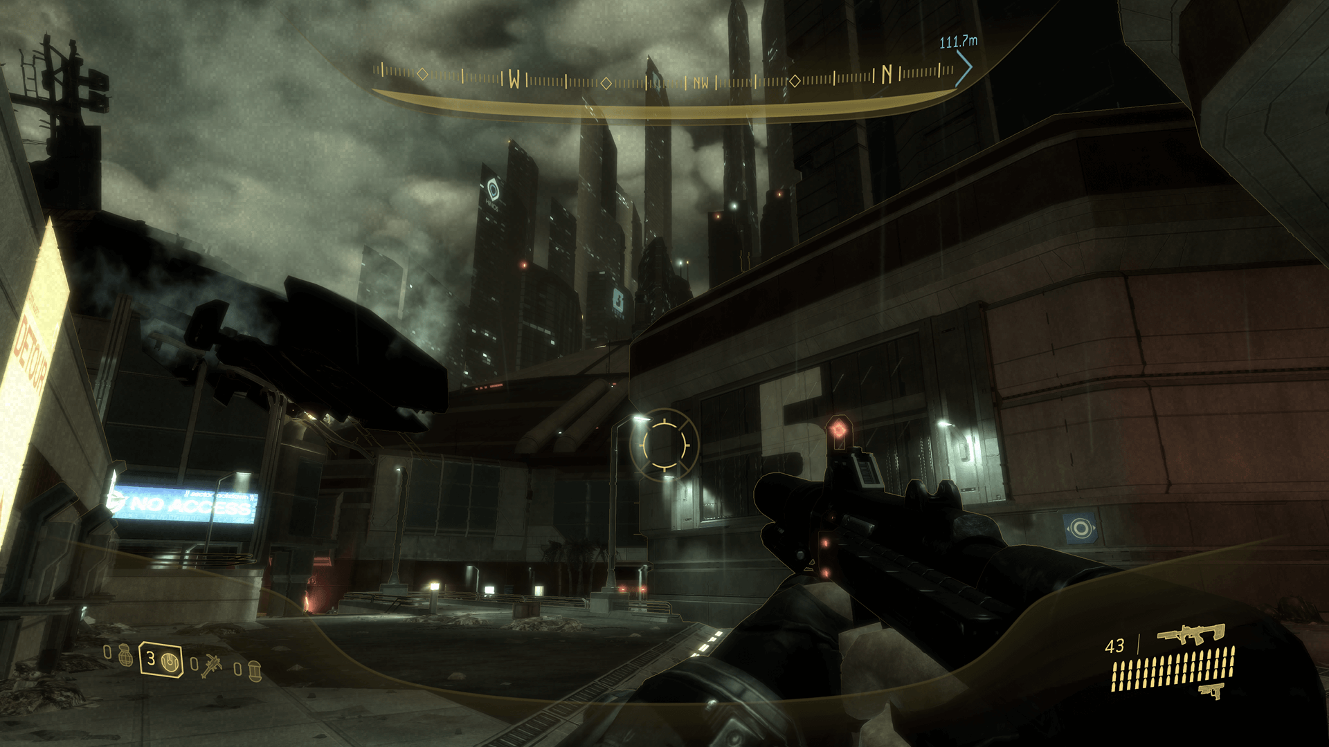 Halo 3 ODST, les rues sombres de New Mombasa