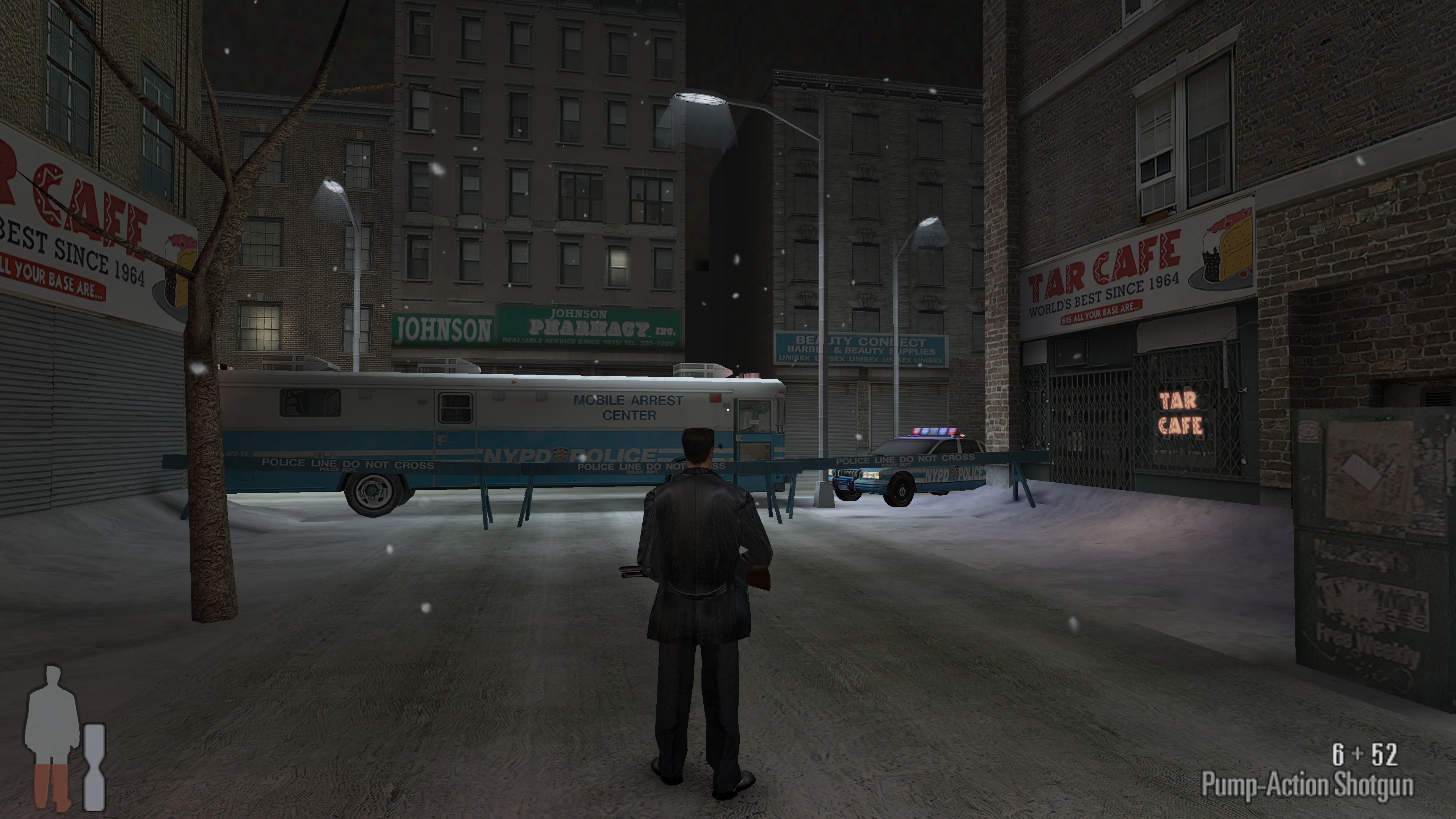 Max Payne, New York sous la neige