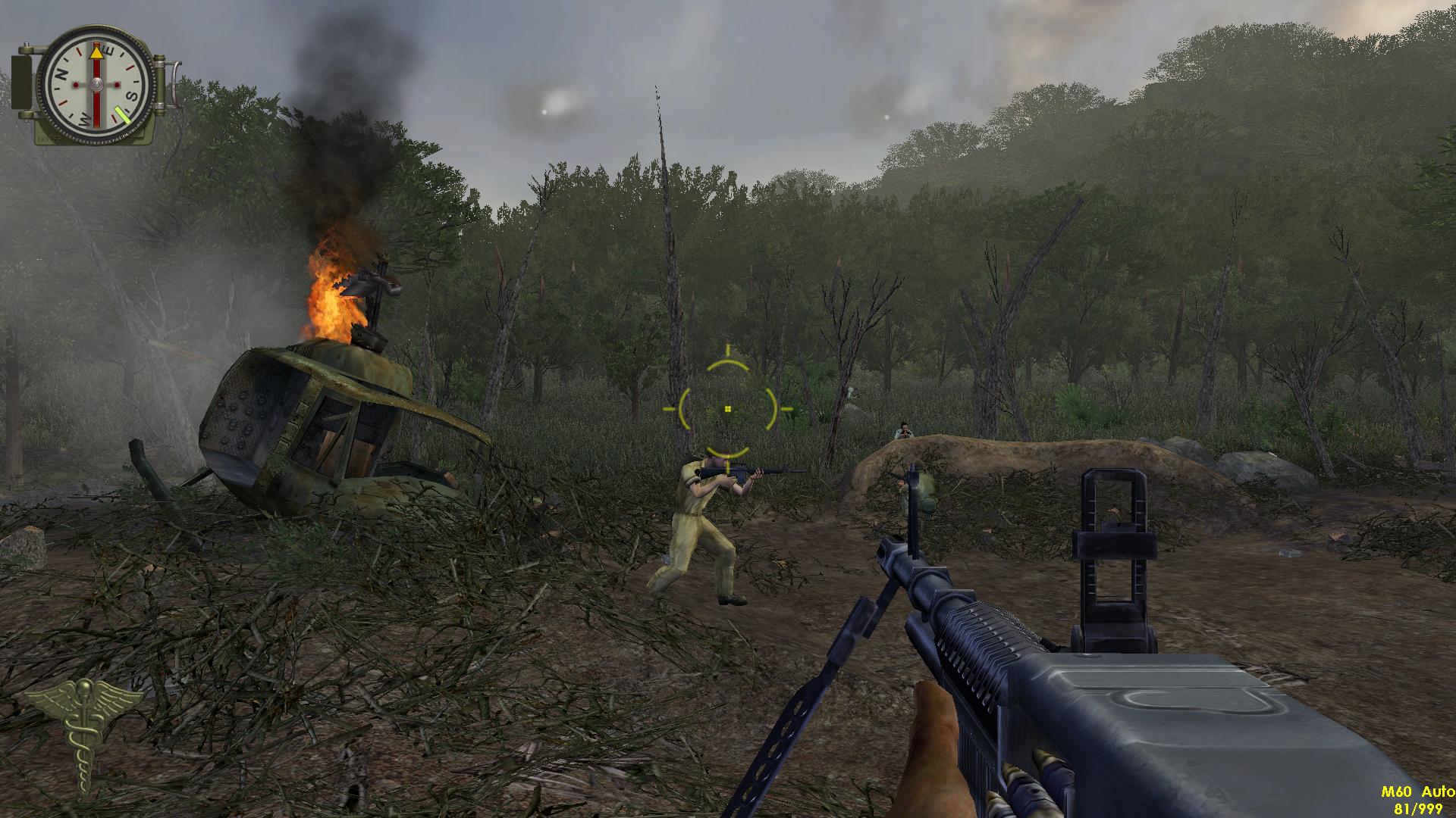 Men of Valor, combat dans la jungle